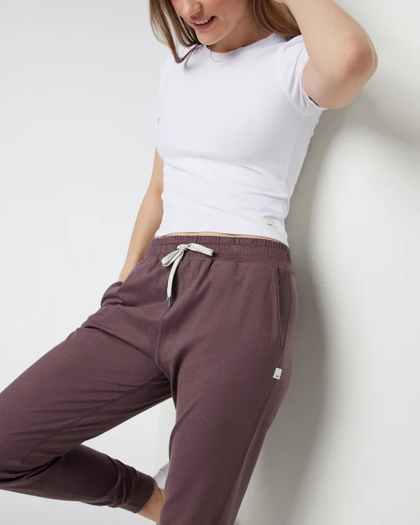 【送料&関税込】Herno Viscose Joggers Vuori Women's Performance Jogger Long Elderberry Heather