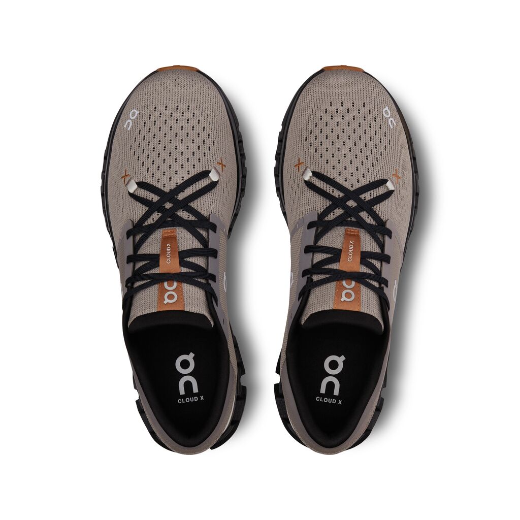 【On】 Cloud X 4 スニーカー　24cm Amazon.com | On Men's Cloud X 4 Sneakers, Black | Eclipse, 7