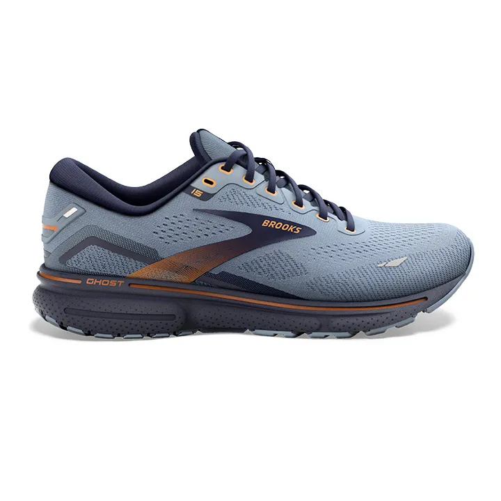 Brooks Men's Ghost 15 Flintstone/Peacoat/Oak