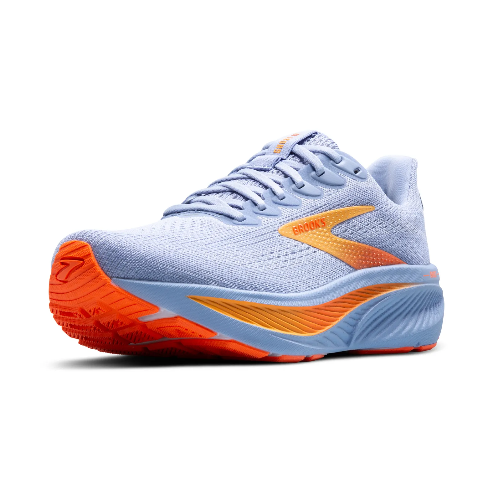 タコスケ Brooks Women's Ghost 17 Blue/Orange/White