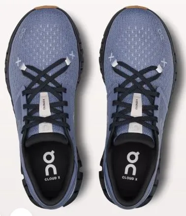 On Women's Cloud X 4 FEATHER/BLACK