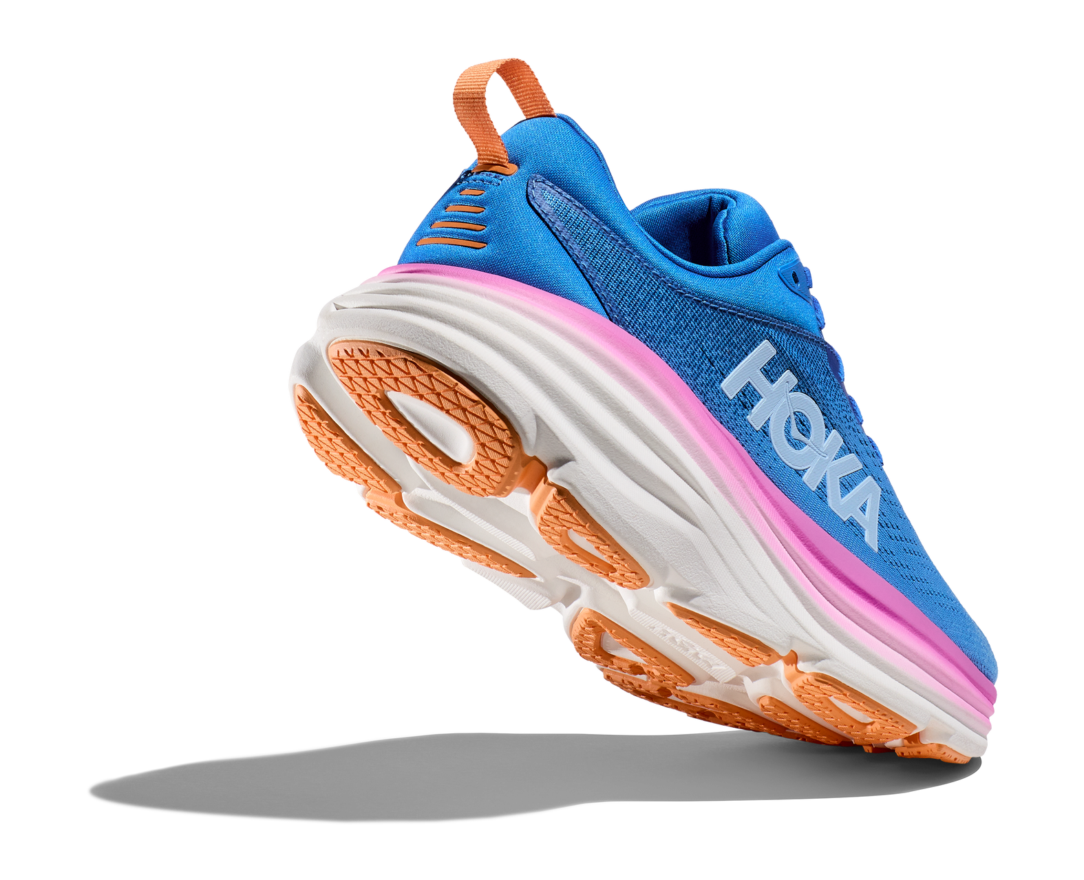 Hoka WOMEN'S BONDI 8 BLUE/PINK