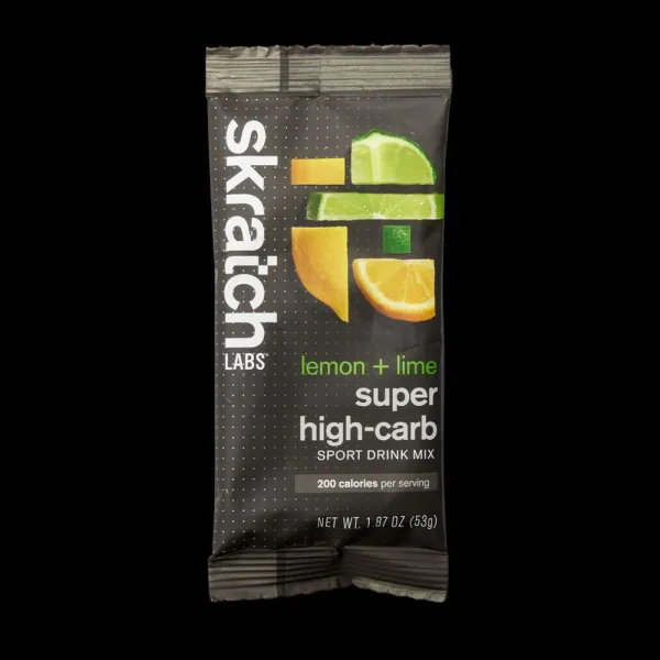 Skratch Single Serve Super High-Carb Lemon Lime
