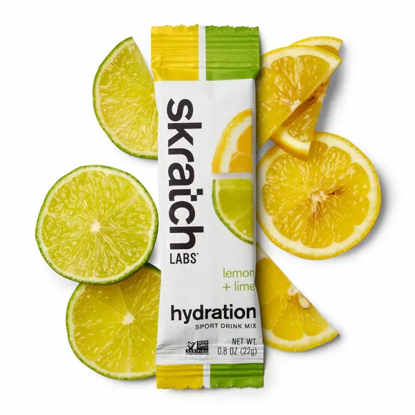 Skratch Single Serve Hydration Drink Mix Lemon Lime